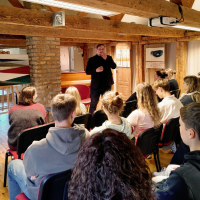 Tikšanās ar dzejnieku Ivaru Šteinbergu